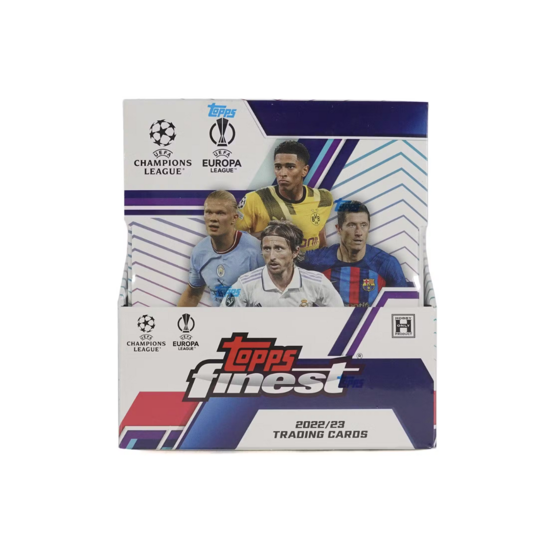 2022/23 Topps Finest UEFA Club Competitions Soccer Hobby Box – Hobbiesville