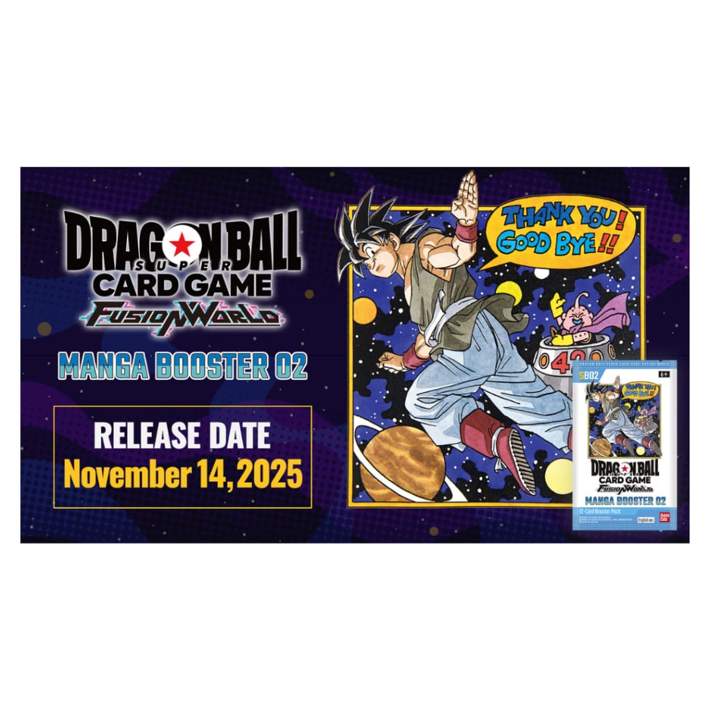 Dragon Ball Super - Fusion World Manga 02 Booster Box Hobbiesville Dragon Ball Super - Fusion World Manga 02 Booster Box Hobbiesville
