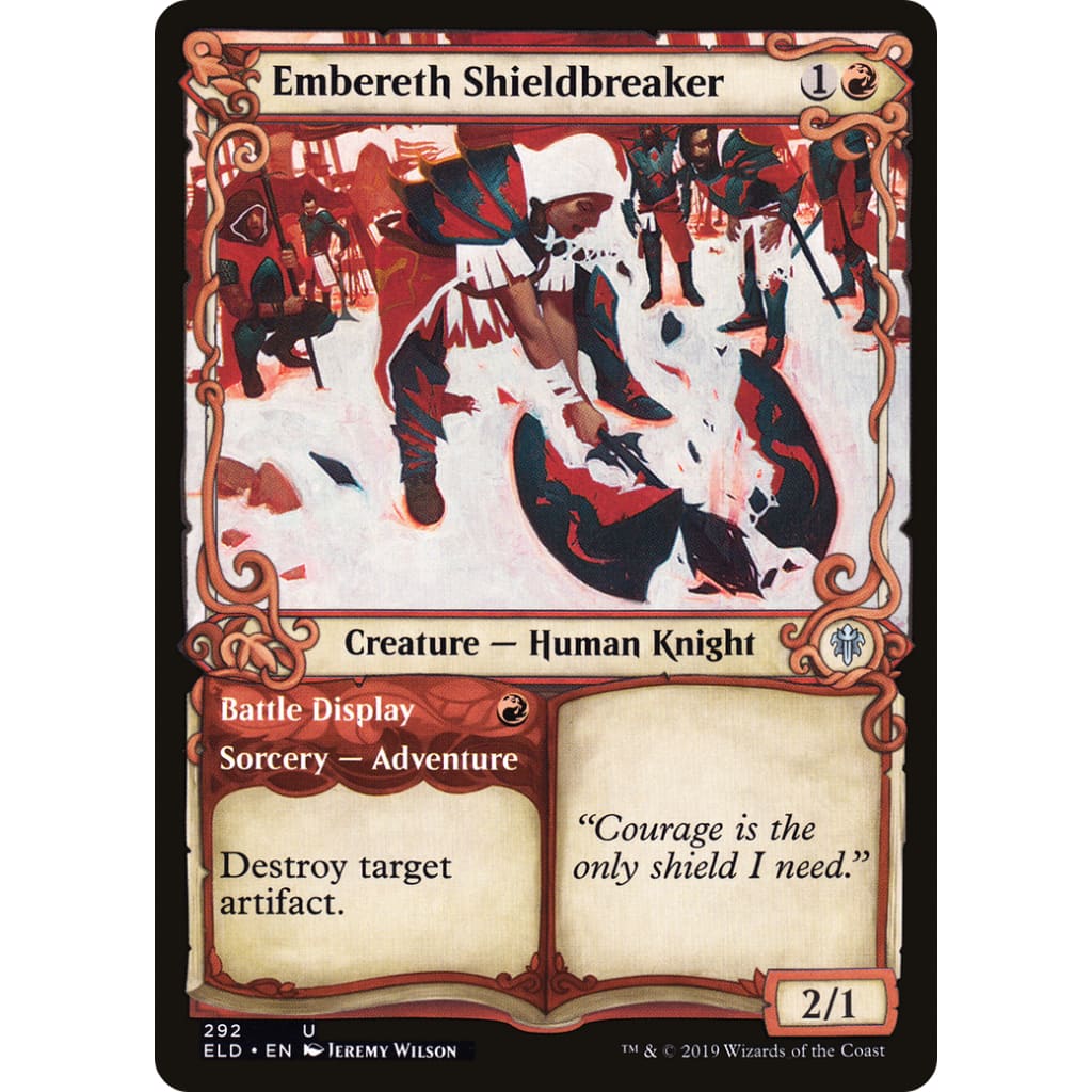 Embereth Shieldbreaker // Battle Display (eld-292): – Hobbiesville