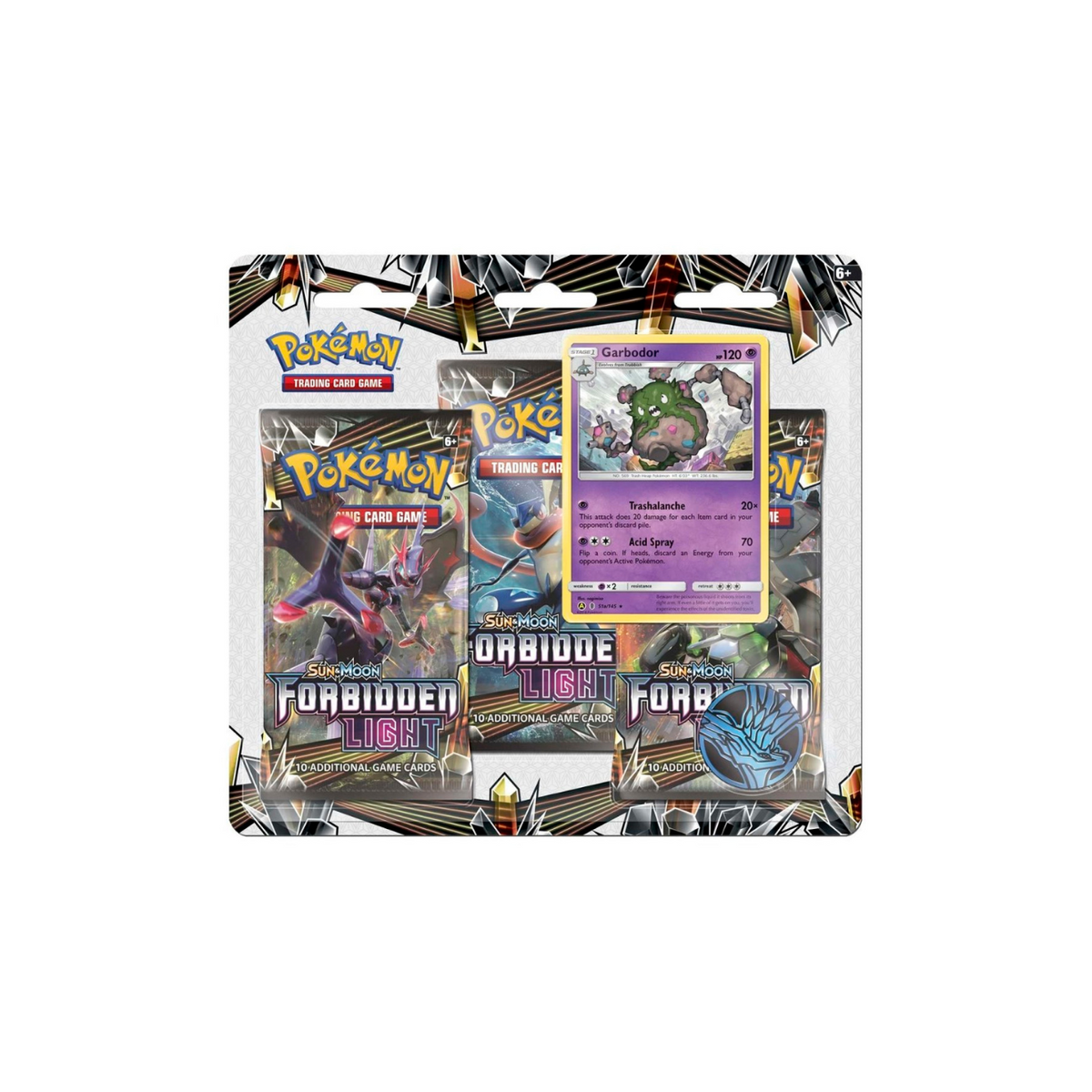 Pokémon Tcg: Sun & Moon-forbidden Light 3 Booster Packs Coin – Hobbiesville