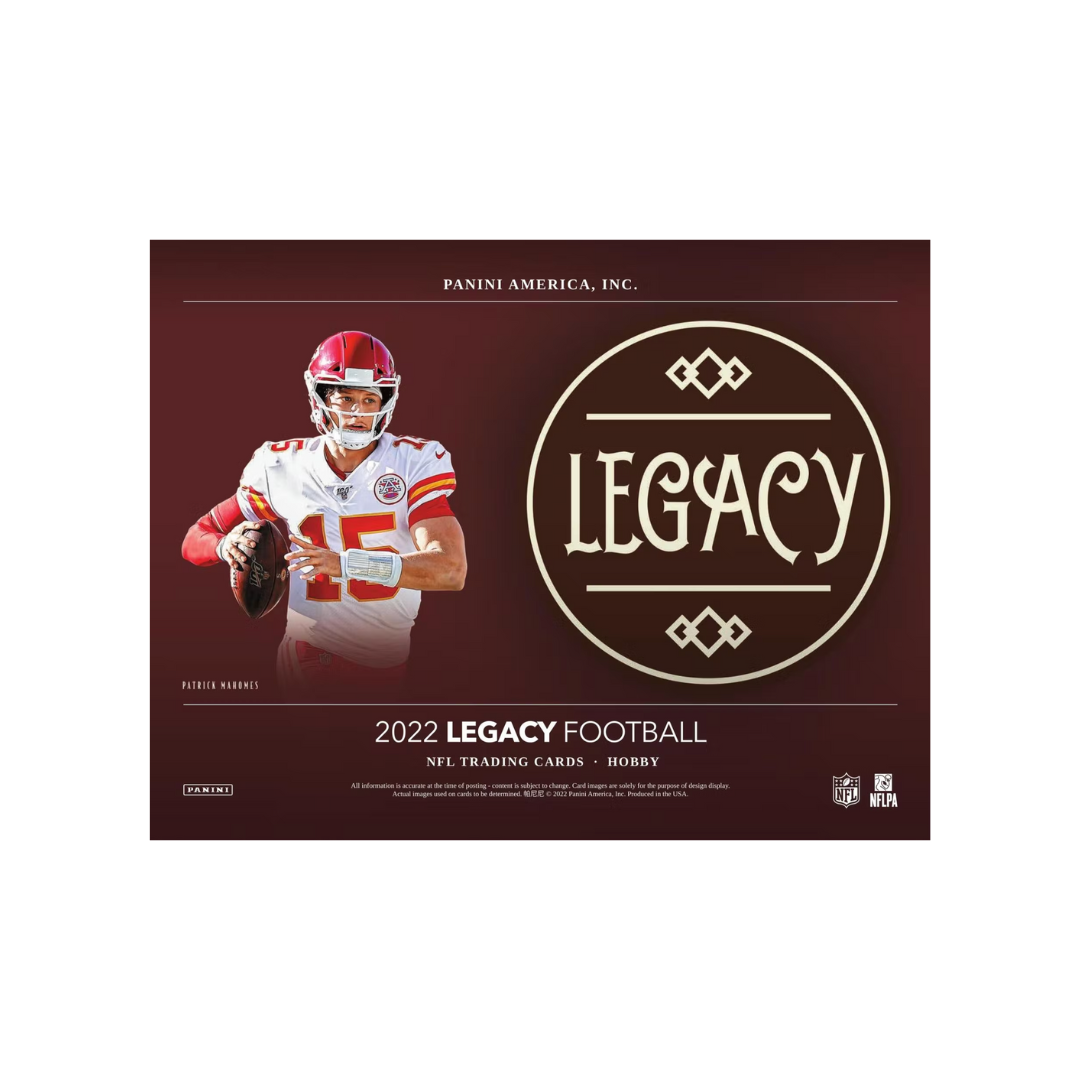 2022 Panini Legacy Football Hobby Box By Panini | – Hobbiesville