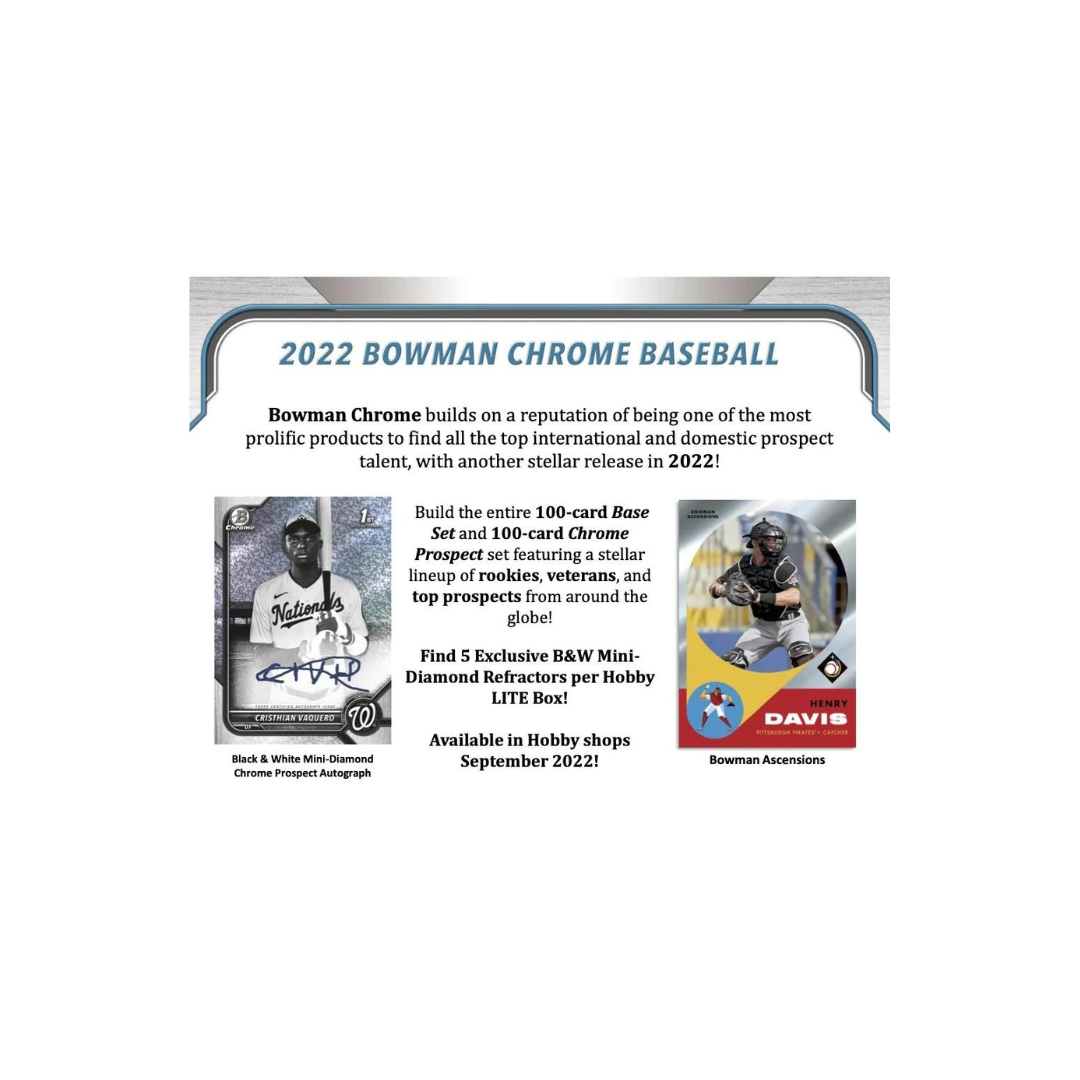 2022 Bowman Chrome Hobby Jumbo Box