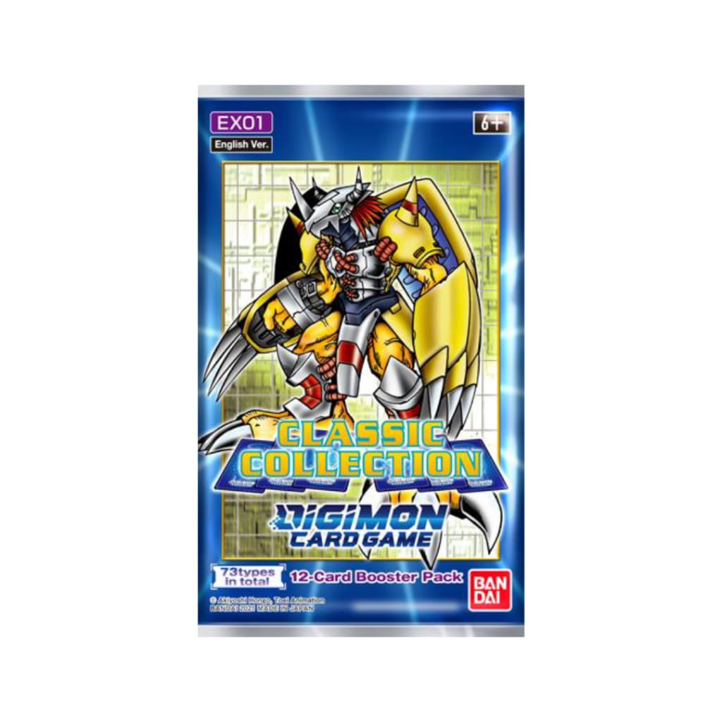 Digimon Card Game Classic Collection Booster Pack Hobbiesville