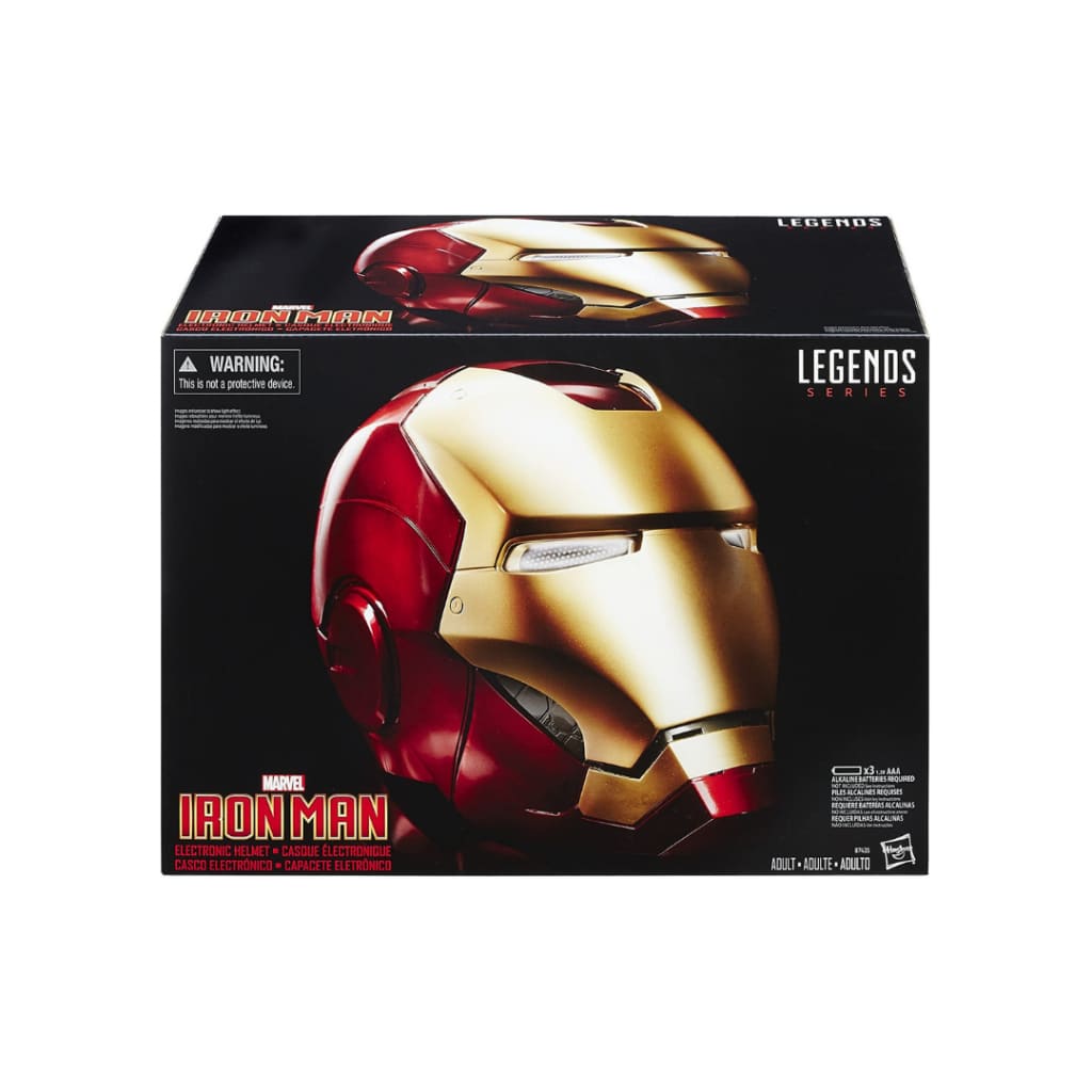 Hasbro Marvel Legends Iron Man Helmet Hasbro Marvel Legends Iron