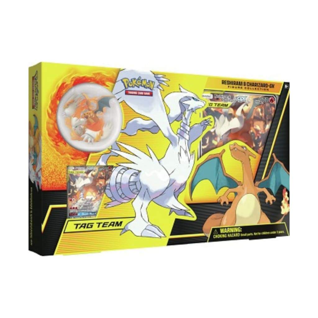 Pokemon Tcg Reshiram And Charizard Gx Figure Collection Hobbiesville