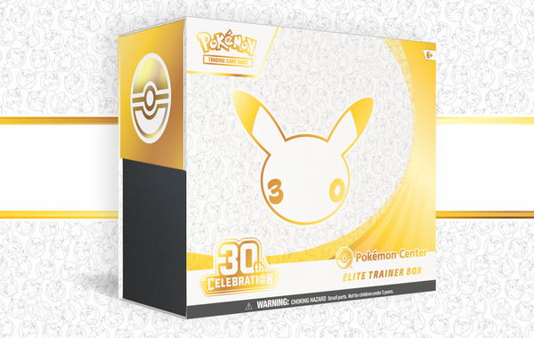 Pokémon TCG 30th Celebration English Product Lineup Revealed