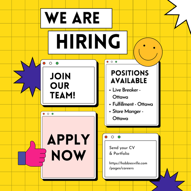 We're Hiring. Apply Now!
