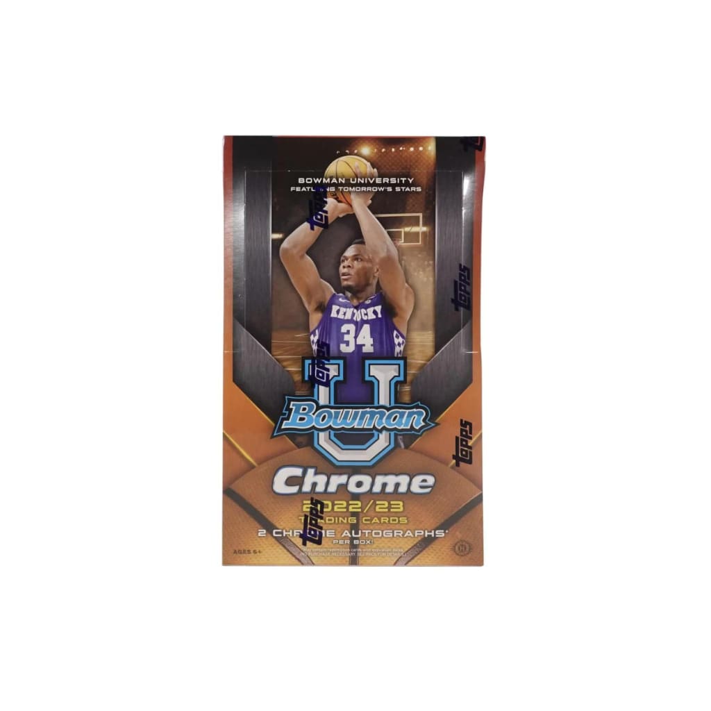 2022-23 Bowman University Chrome Basketball Hobby Box