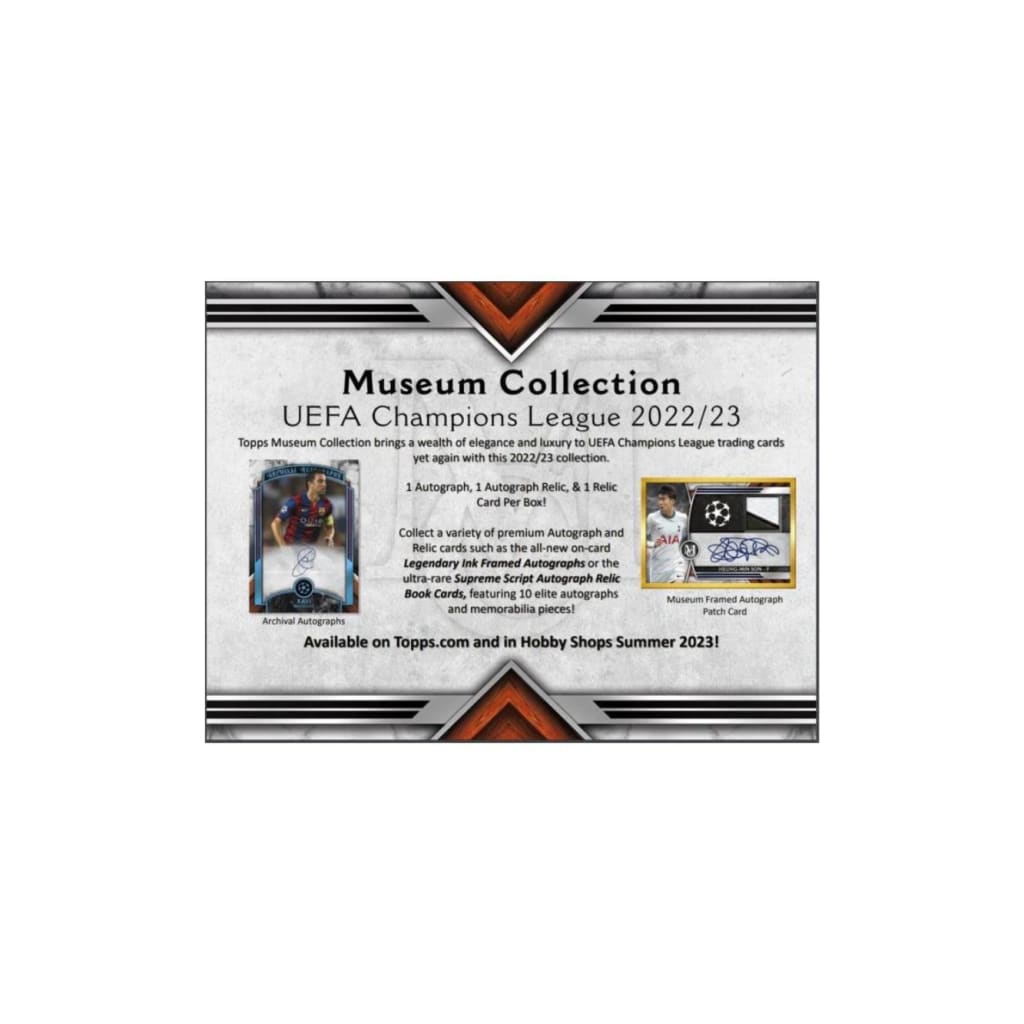 2022-23 Topps UEFA Champions League Museum Collection