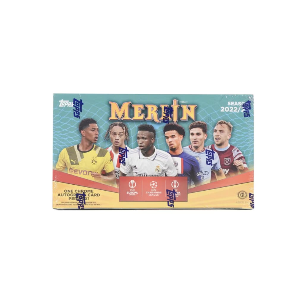 2022/23 Topps UEFA Club Competitions Merlin Chrome Soccer