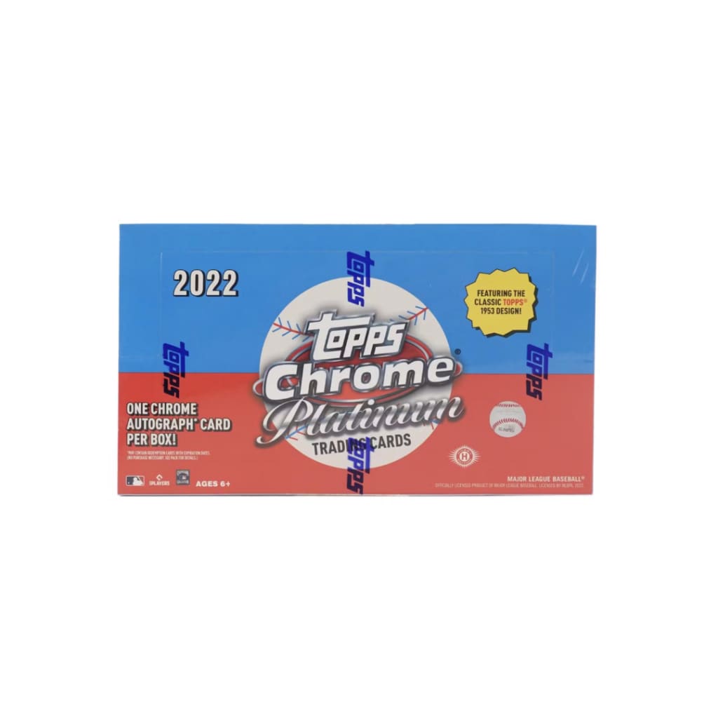 2022 Topps Chrome Platinum Anniversary Baseball Hobby Box
