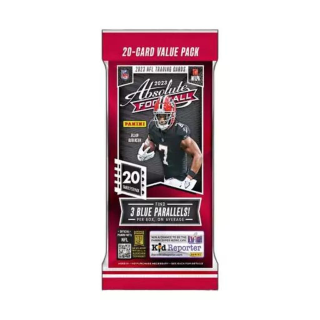 2023 Absolute Football Trading Cards Fat Pack