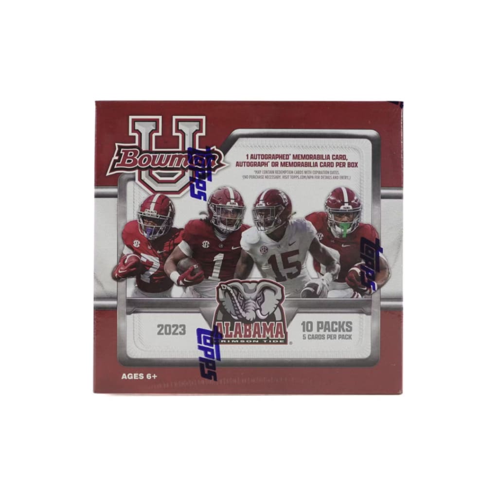 2023 Bowman University Alabama Football Hobby Box