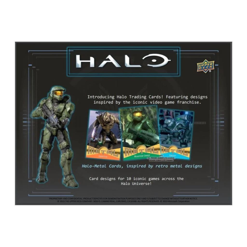 2023 Upper Deck Halo Legacy Hobby Box