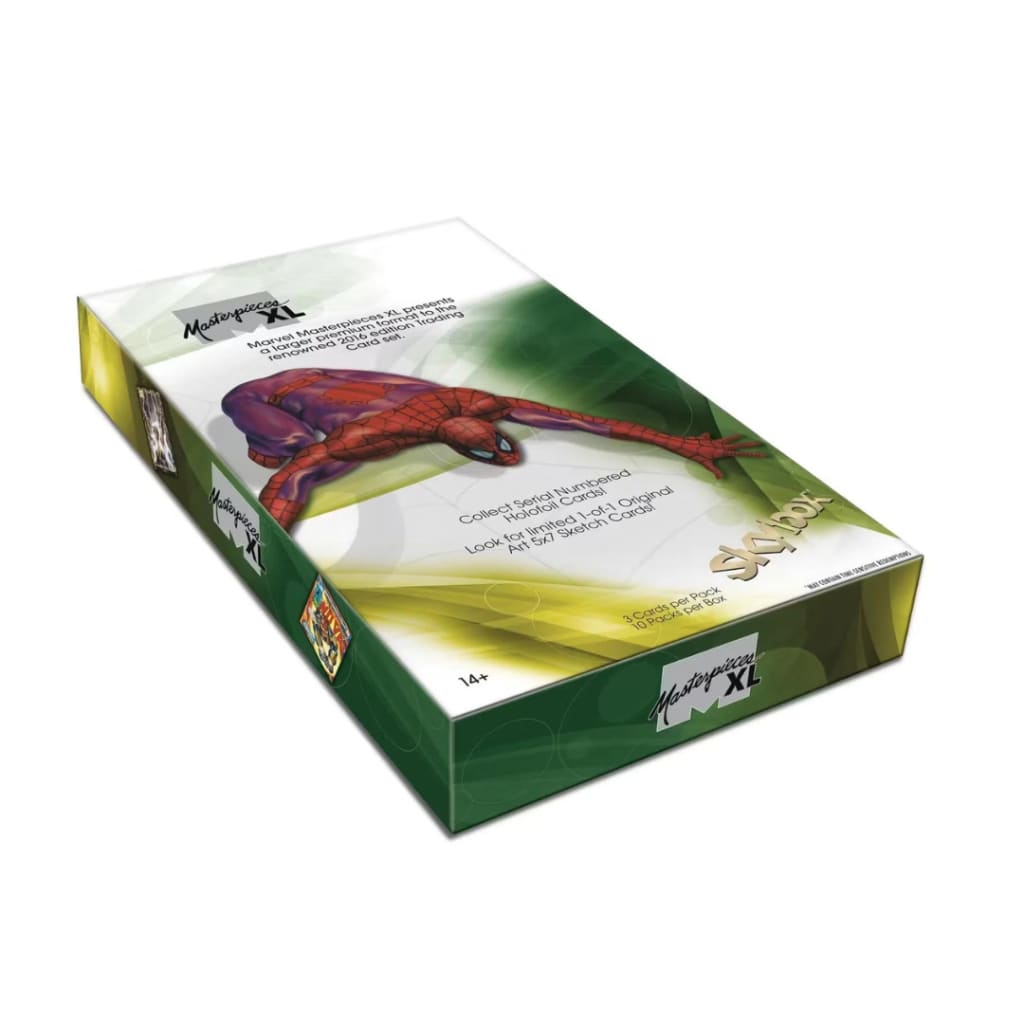 2024 Upper Deck Marvel Masterpieces Xl Hobby Box by Upper