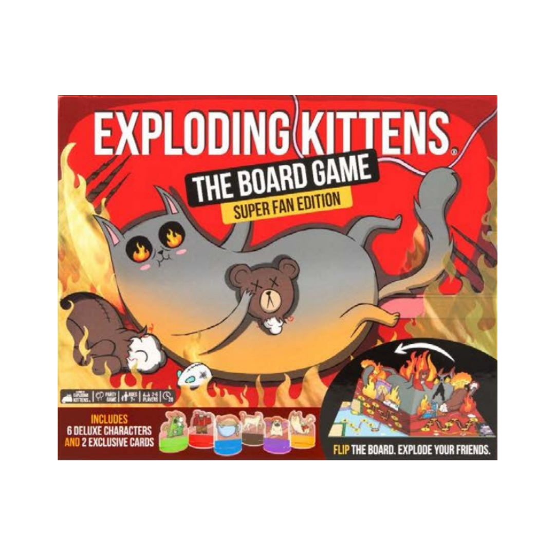 Exploding Kittens The Board Game Super Fan Edition – Hobbiesville