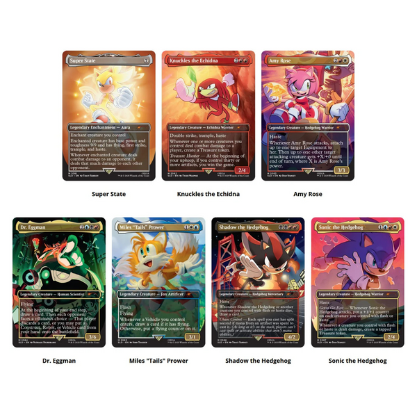 Secret Lair Sonic: Friends ＆ Foes Foil Secret Lair x Sonic: Friends & Foes | Secret Lair