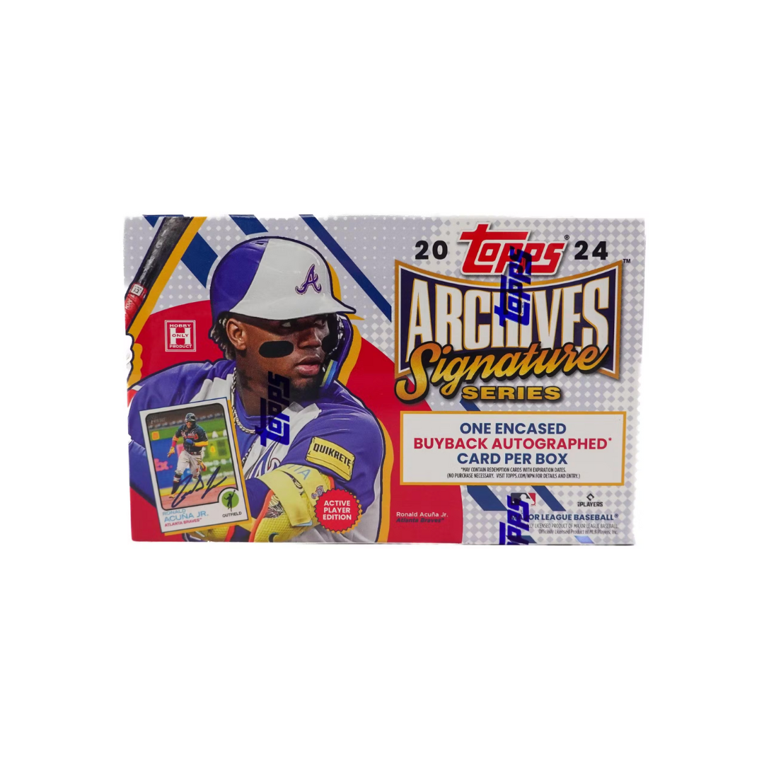 2024 Topps Archives Signature Series Active Players Edition Baseball H