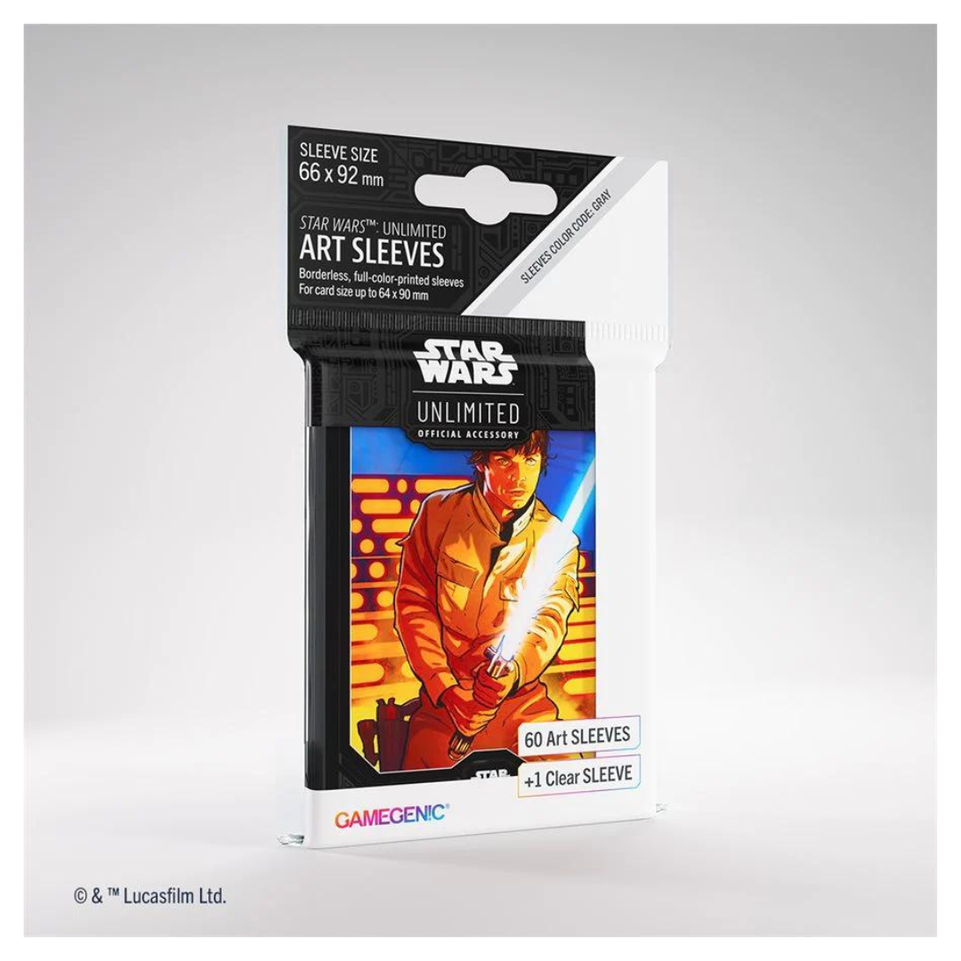 Gamegenic Star Wars: Unlimited - Double Sleeving Pack: Card Back Blue (60  pieces) - Gamegenic