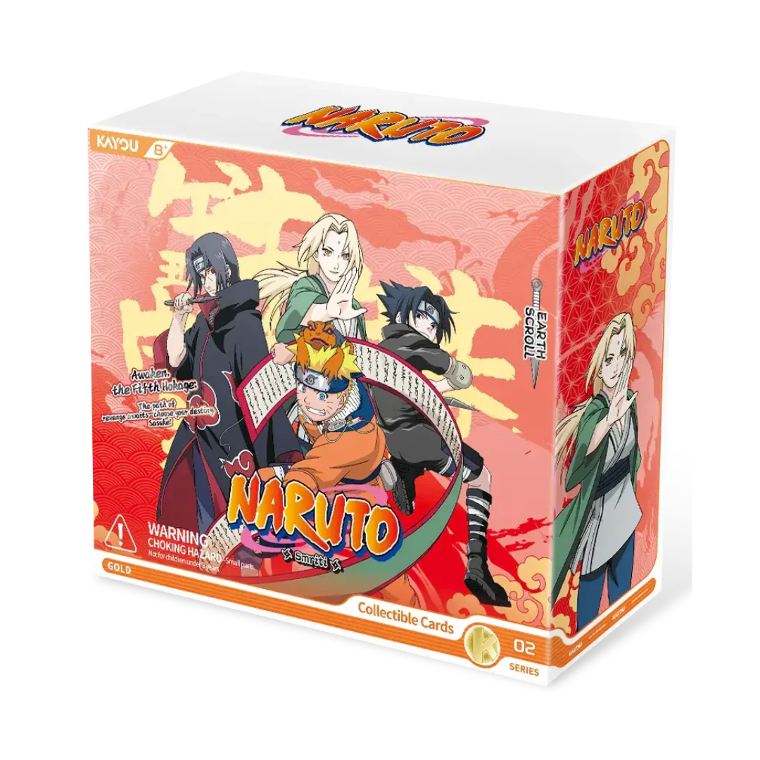 Naruto Smriti Collectible Trading Cards Booster Box - Earth Scroll
