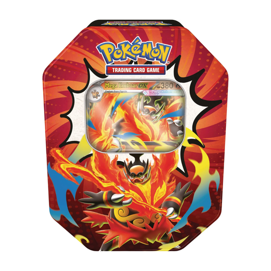 Pokemon Ascended Heroes Tin - Mega Emboar ex