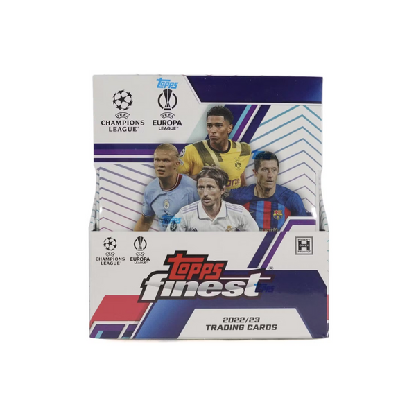 2022/23 Topps Finest UEFA Club Competitions Soccer Hobby Box