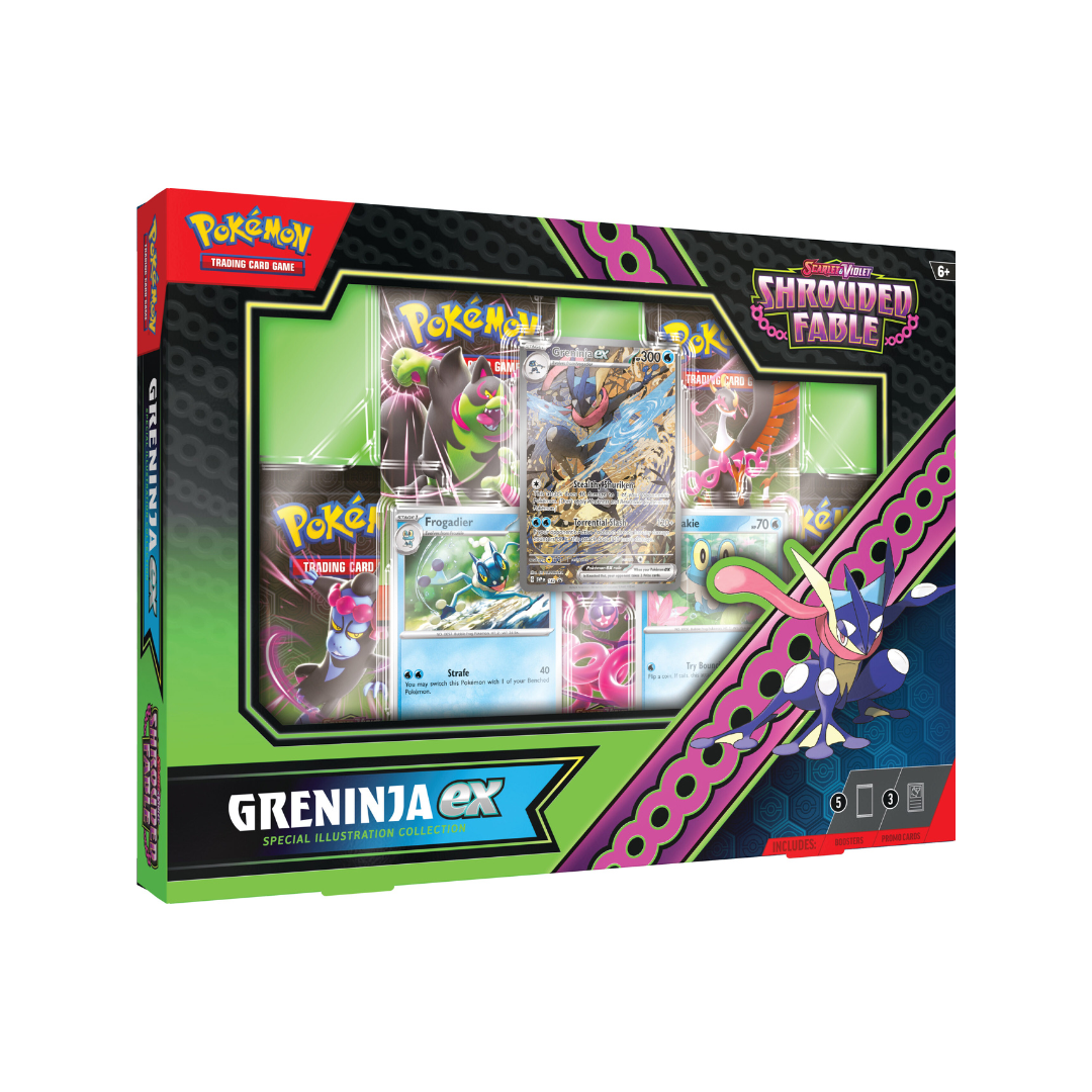 Pokemon Scarlet And Violet Shrouded Fable Greninja ex Special