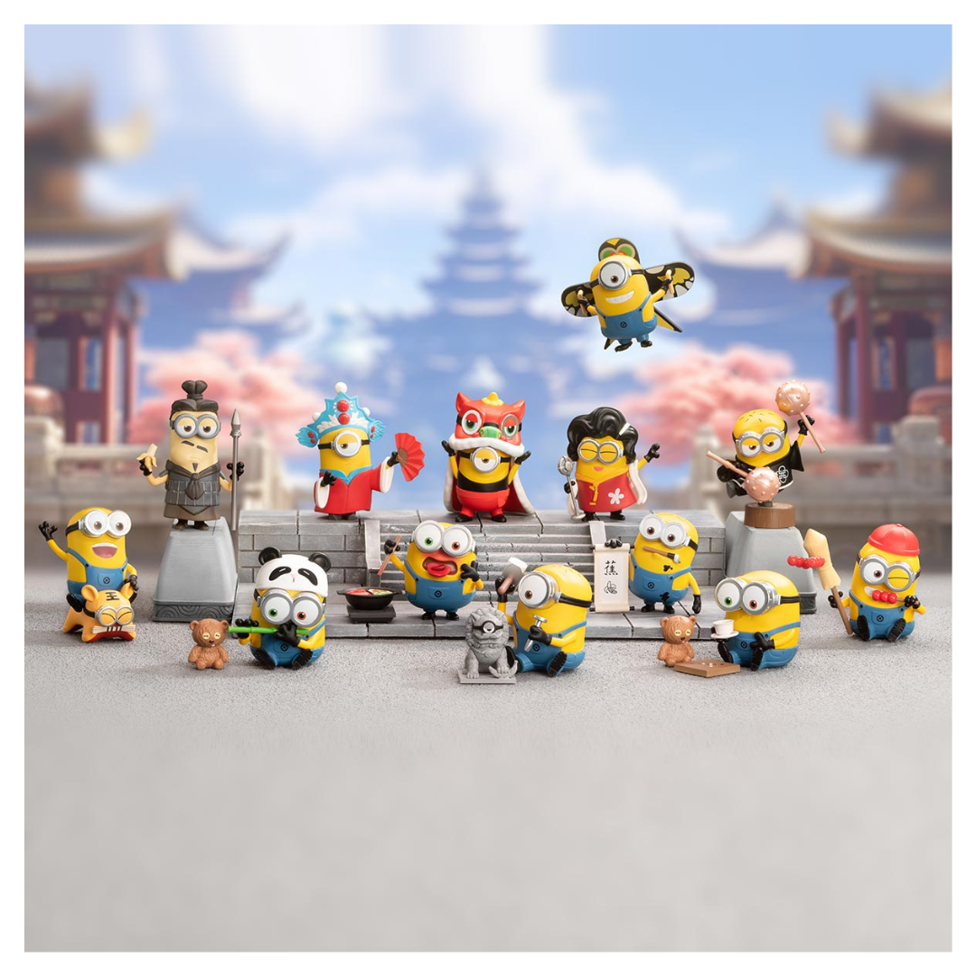 POP MART Minions Travelogues of China Series Figures – Hobbiesville