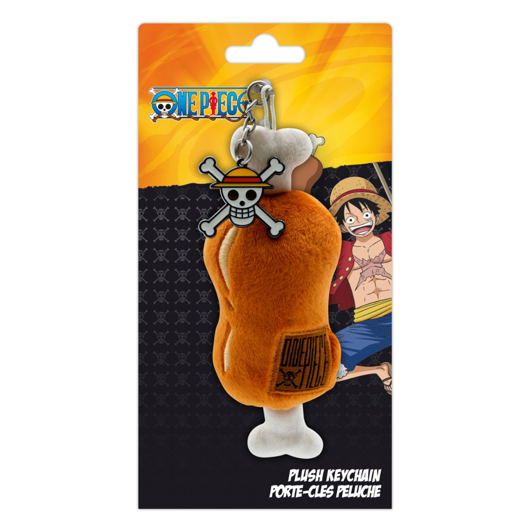 One Piece: Meat on Bone Plush Keychain – Hobbiesville