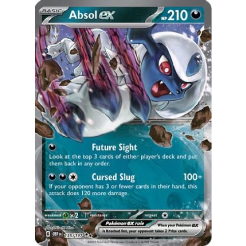 Absol ex (135/197) Double Rare Holofoil - Single