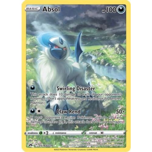 Absol (GG16) Holo Rare Holofoil - Single