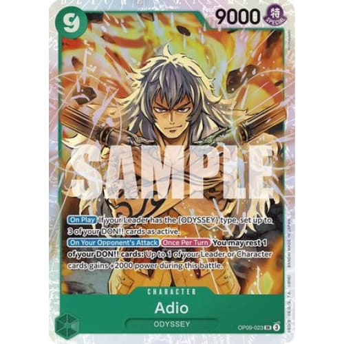 Adio OP09-023 SR Emperors in the New World Foil - Single