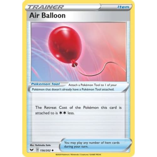 Air Balloon (156/202) Uncommon - Single