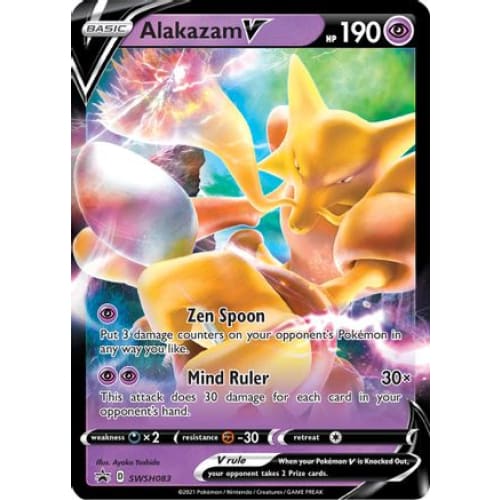 Alakazam V (SWSH083/184) Promo Holofoil - Single