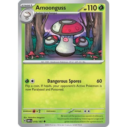 Amoonguss (010/197) Uncommon - Single