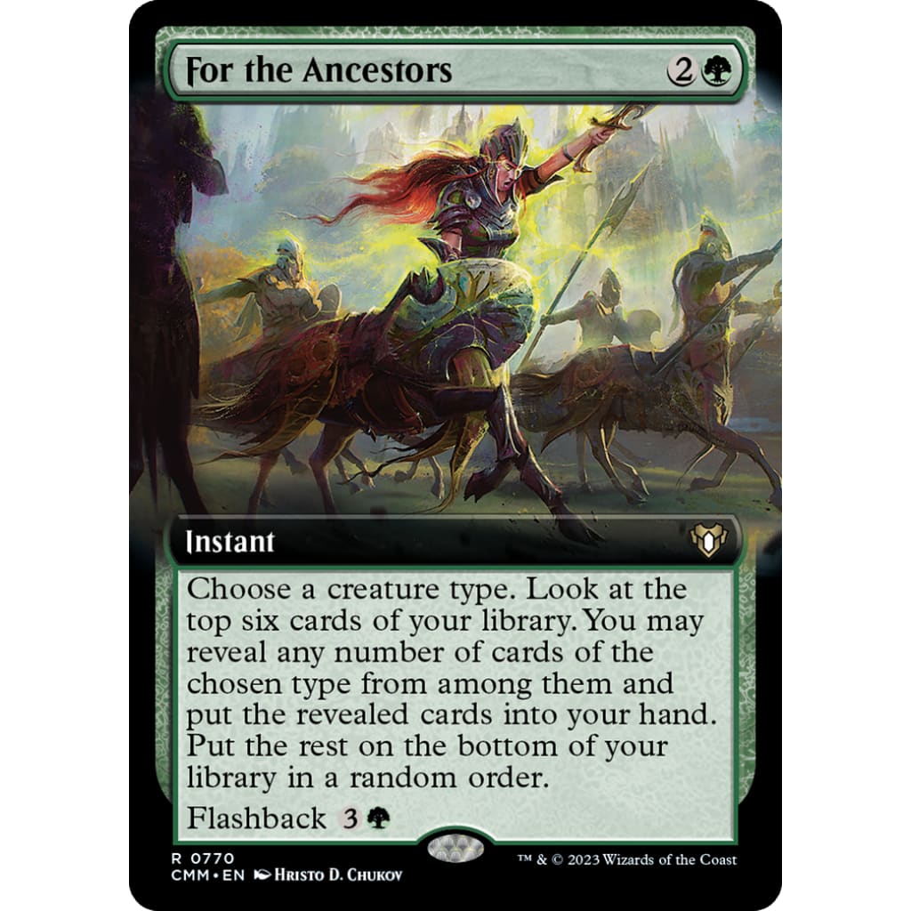 For the Ancestors (CMM-770): (Extended Art) - Single