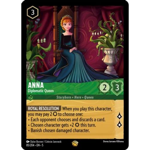 Anna - Diplomatic Queen (85/204) - Shimmering Skies - Single