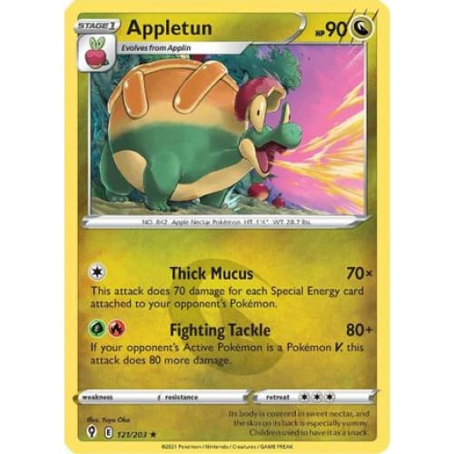 Appletun (121/203) Rare Classic - Single