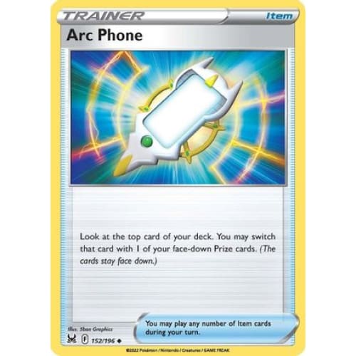 Arc Phone (152/196) Uncommon Reverse Holofoil - Single