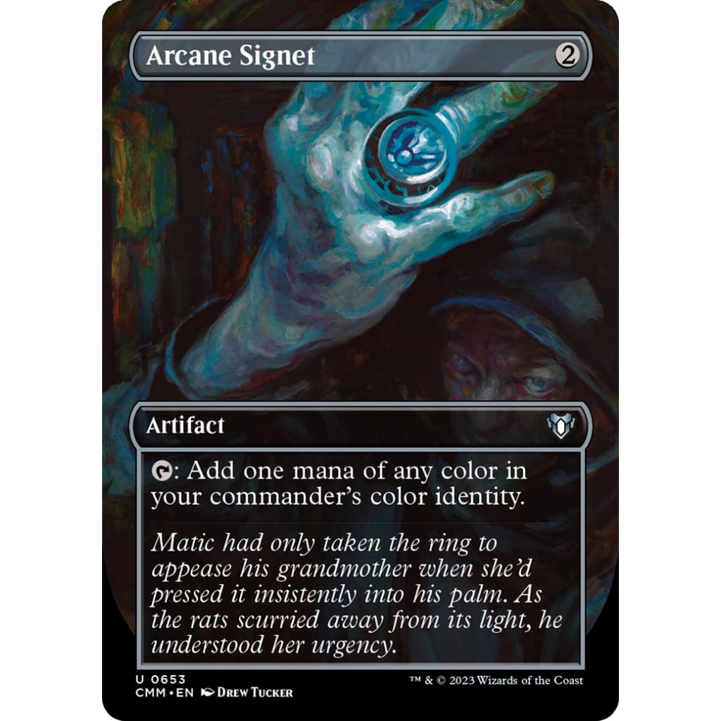 Arcane Signet (CMM-653) (Borderless) - Single