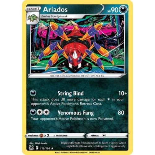 Ariados (113/196) Rare Classic - Single