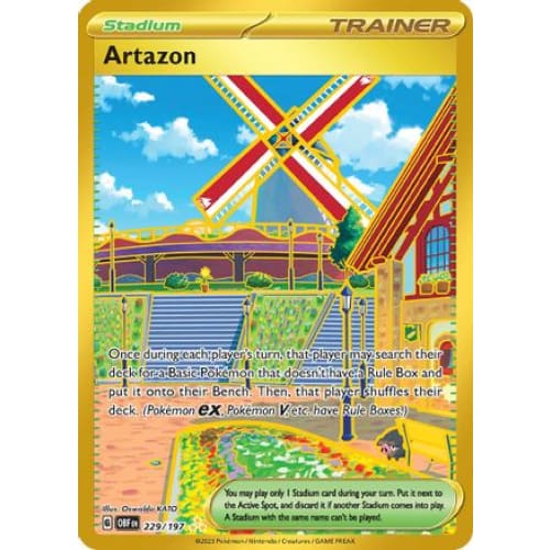 Artazon (229/197) Hyper Rare Holofoil - Single