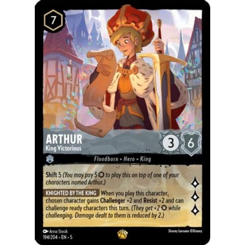 Arthur - King Victorious (194/204) - Shimmering Skies