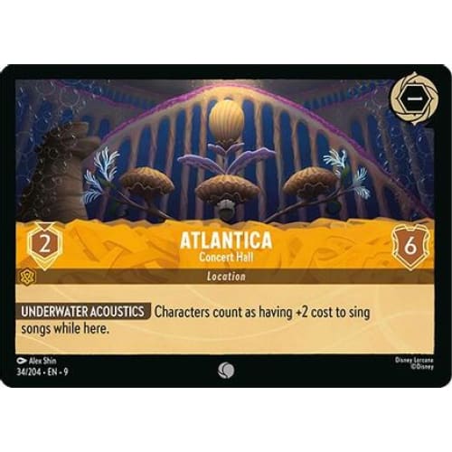 Atlantica - Concert Hall (34/204) - Fabled - Single
