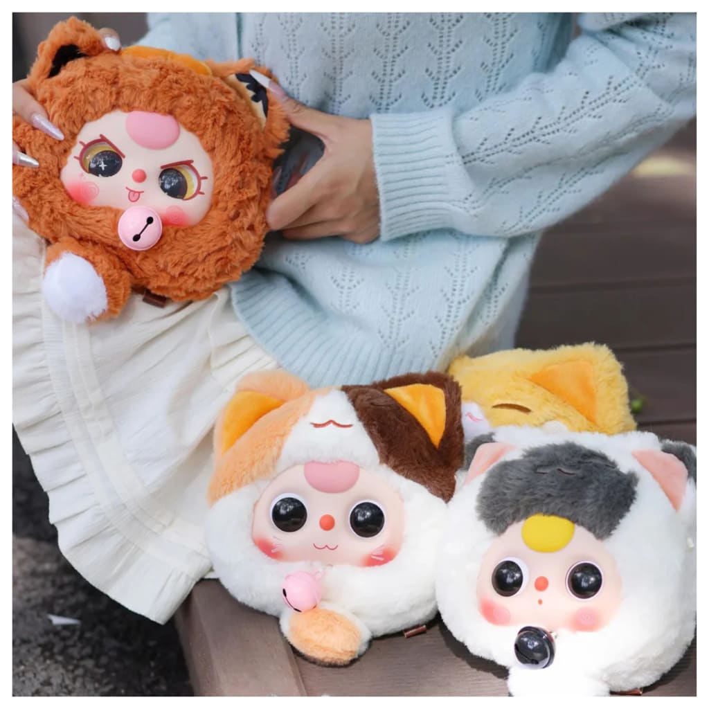 Baby Three Lucky Cat Zipper Bag Plush Series Blind Box – Hobbiesville