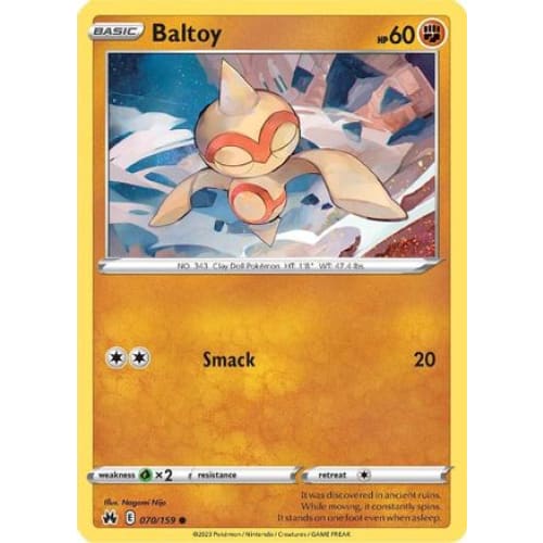 Baltoy (070) Common Reverse Holofoil - Single