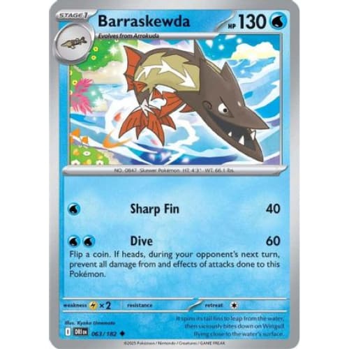Barraskewda (63) Uncommon - Single