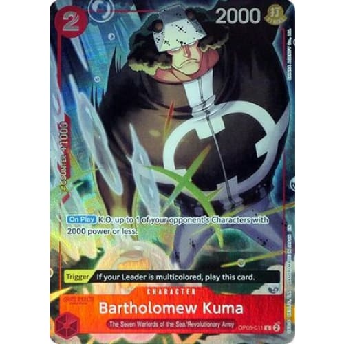 Bartholomew Kuma (Seven Warlords of the Sea Binder Set)