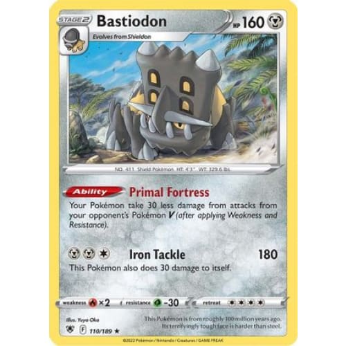 Bastiodon (110/189) Holo Rare Holofoil - Single