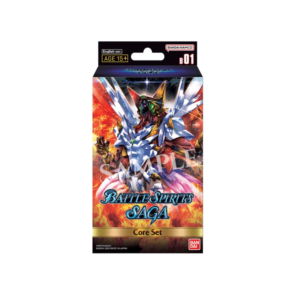 Battle Spirits Saga - Set 1 Core Set by Bandai Hobbiesville Battle Spirits Saga - Set 1 Core Set by Bandai Hobbiesville
